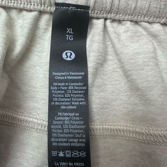 Lululemon Soft Jersey Short 5" - Picture 4 of 4